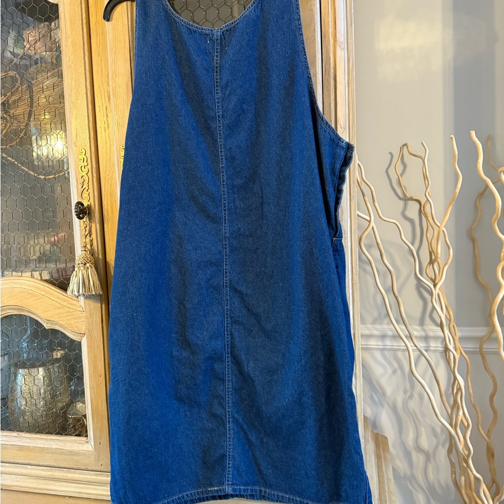 Vintage Basic Editions Blue Denim Dress - Picture 5 of 5